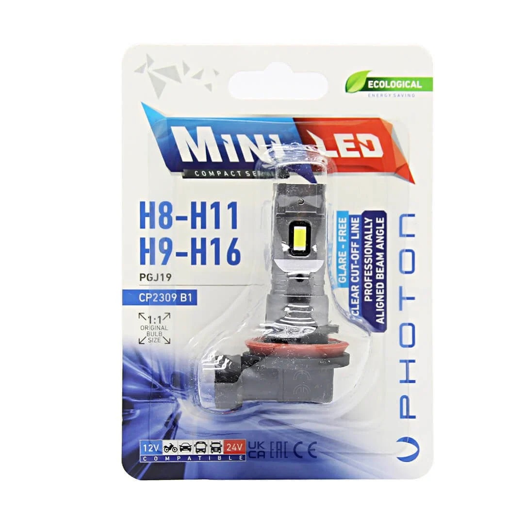 MINI%20H8/H9/H11/H16%2012-24V%20COMPACT%20LED%20(TEKLİ%20BLISTER)