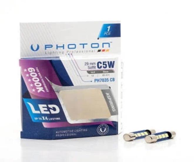 C5W 12V 29mm SİGORTA TİPİ SOFİT LED (TEKLİ BLISTER)